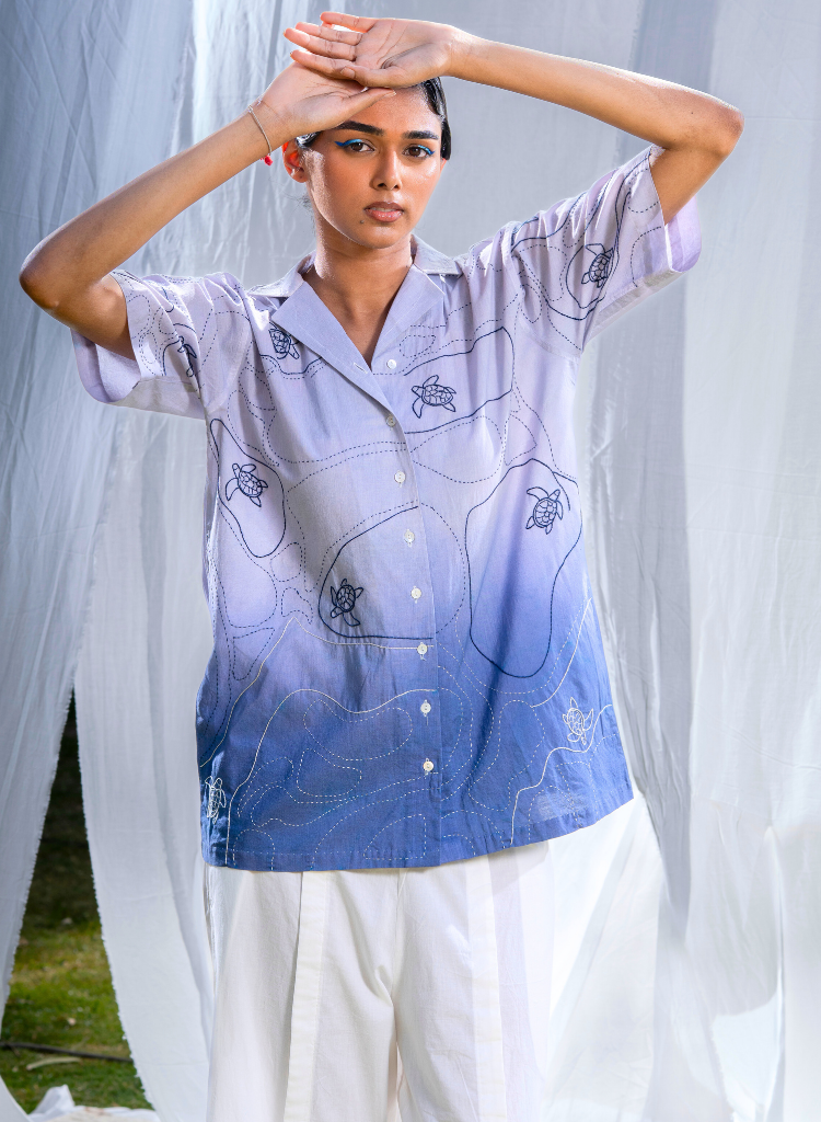 Shell Bound Ombré Shirt