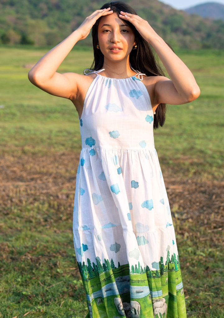 Shepherd Tie Knots Dress