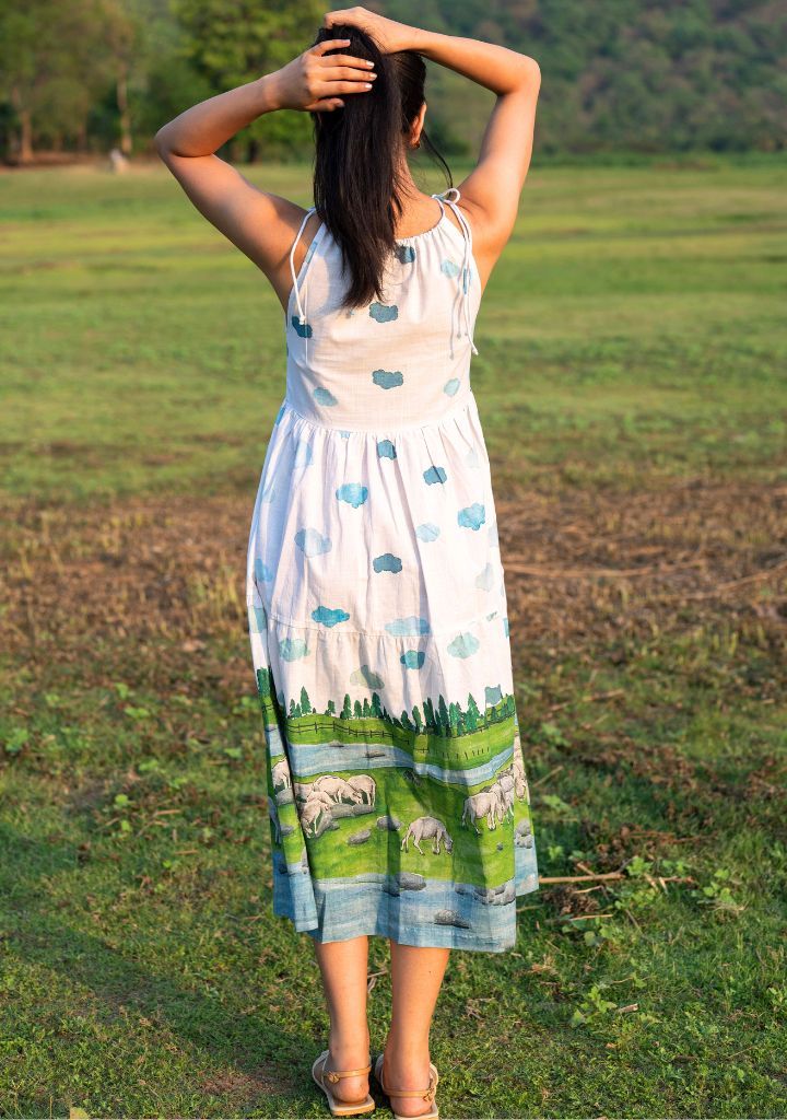 Shepherd Tie Knots Dress