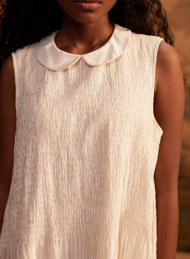 Shibui Stripe Ruching Dress