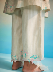 Shiori Appliqué Pants