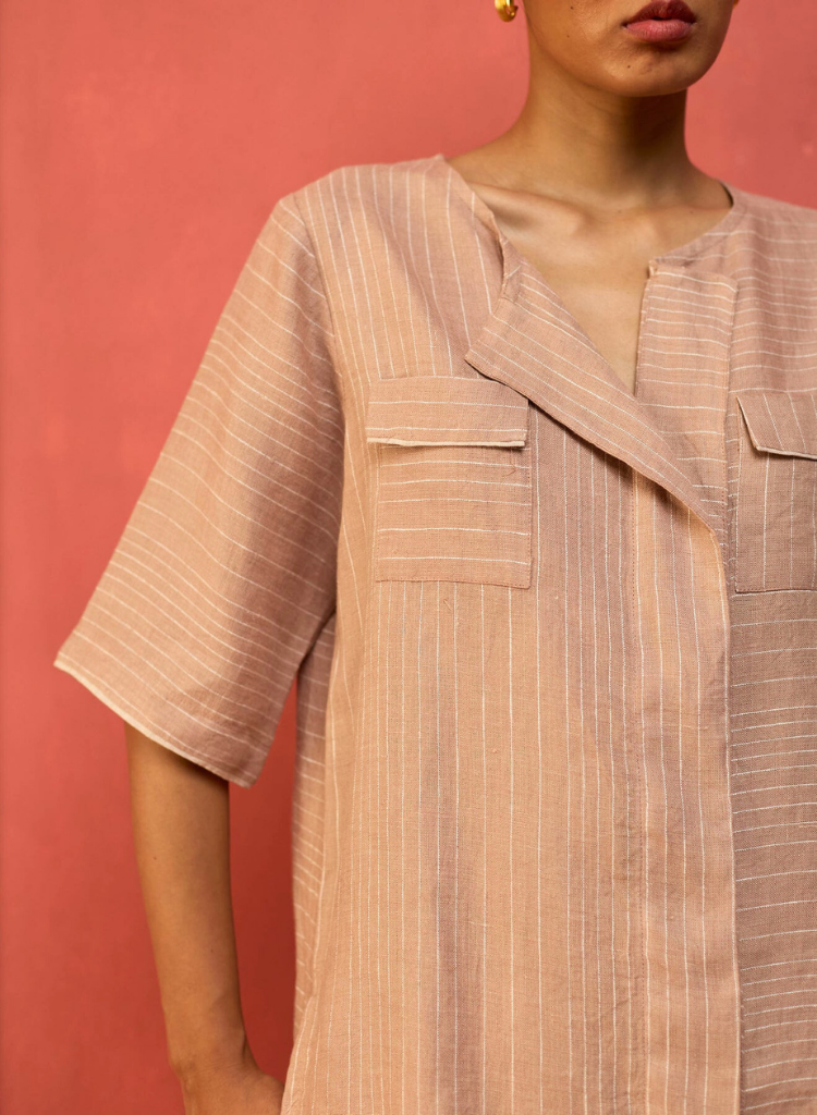 Shiro Stripe Top Set