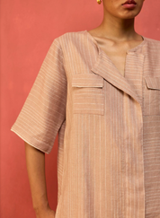 Shiro Stripe Top Set