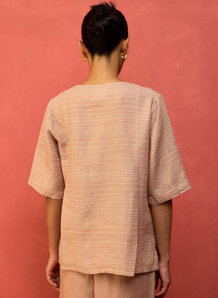 Shiro Stripe Top Set