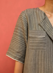 Shiro Stripe Top Set