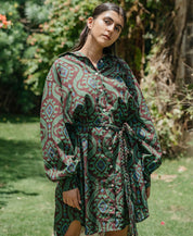 Ikat Shirt Dress