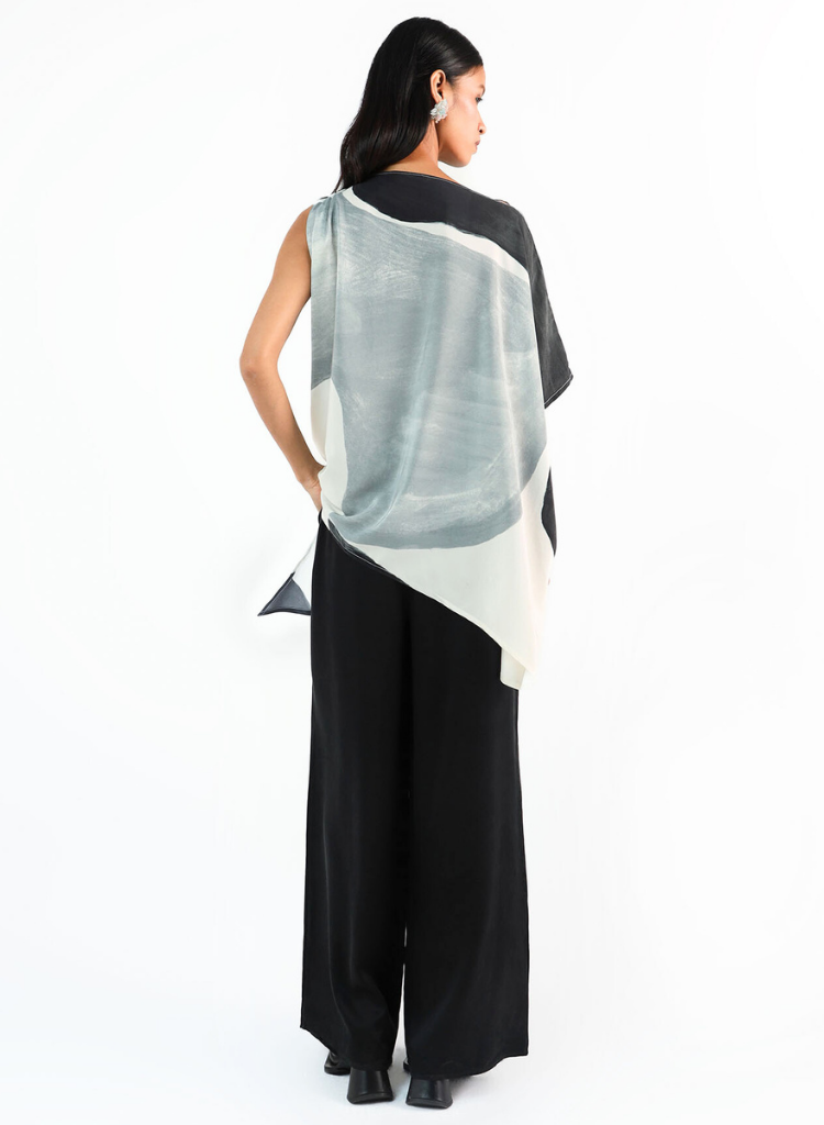 Shobu Crepe Top