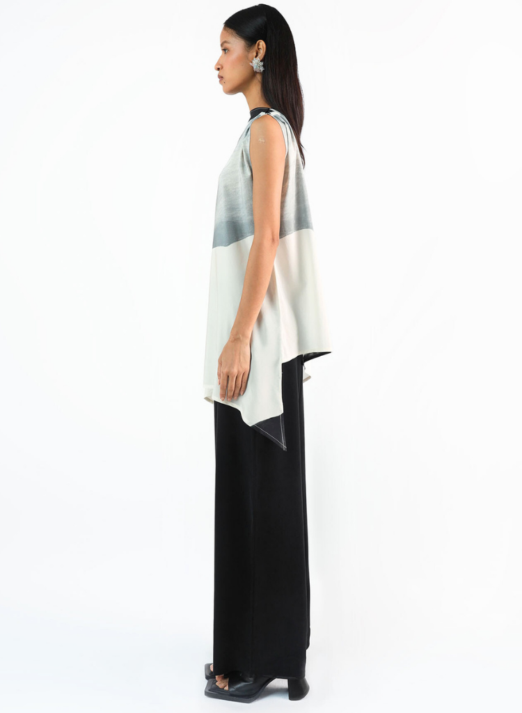 Shobu Crepe Top