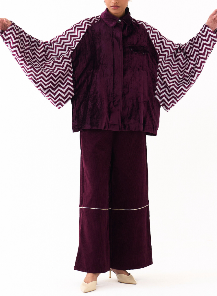 Short Bat Sleeve Jacket