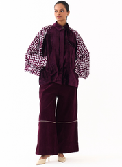 Short Bat Sleeve Jacket Set