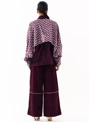 Short Bat Sleeve Jacket Set