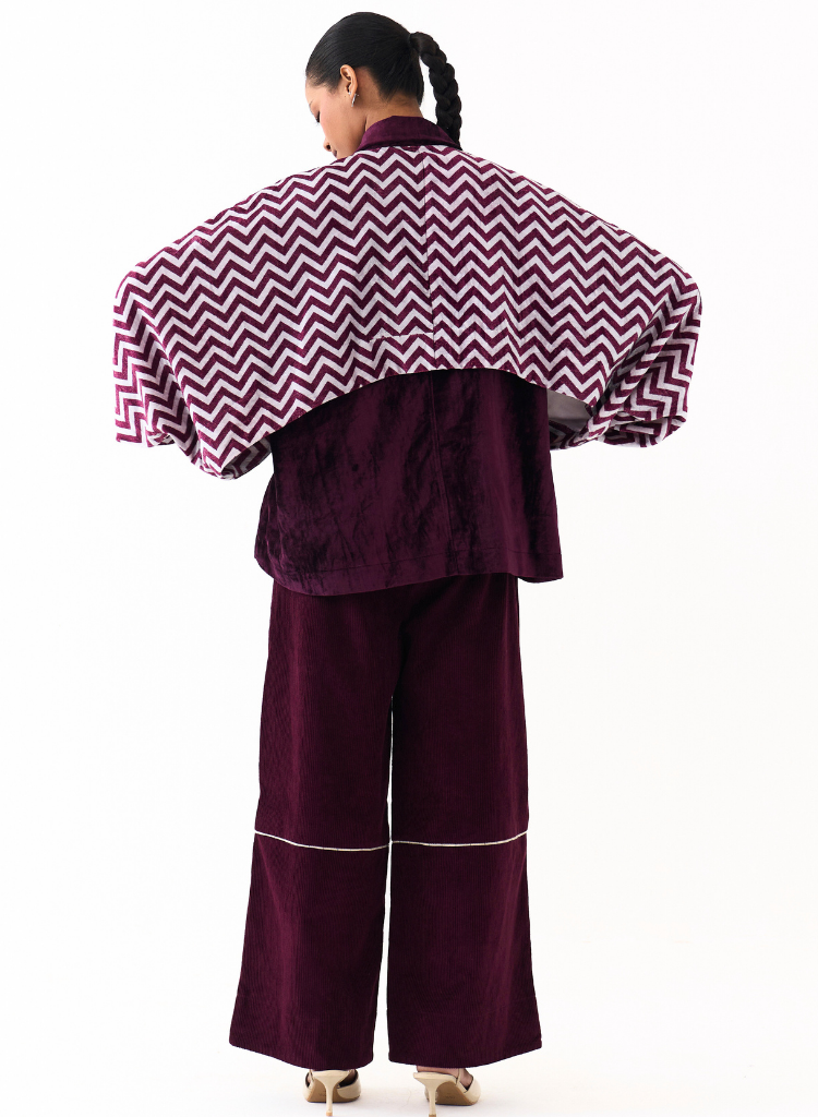 Short Bat Sleeve Jacket