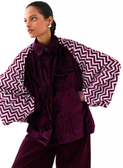 Short Bat Sleeve Jacket