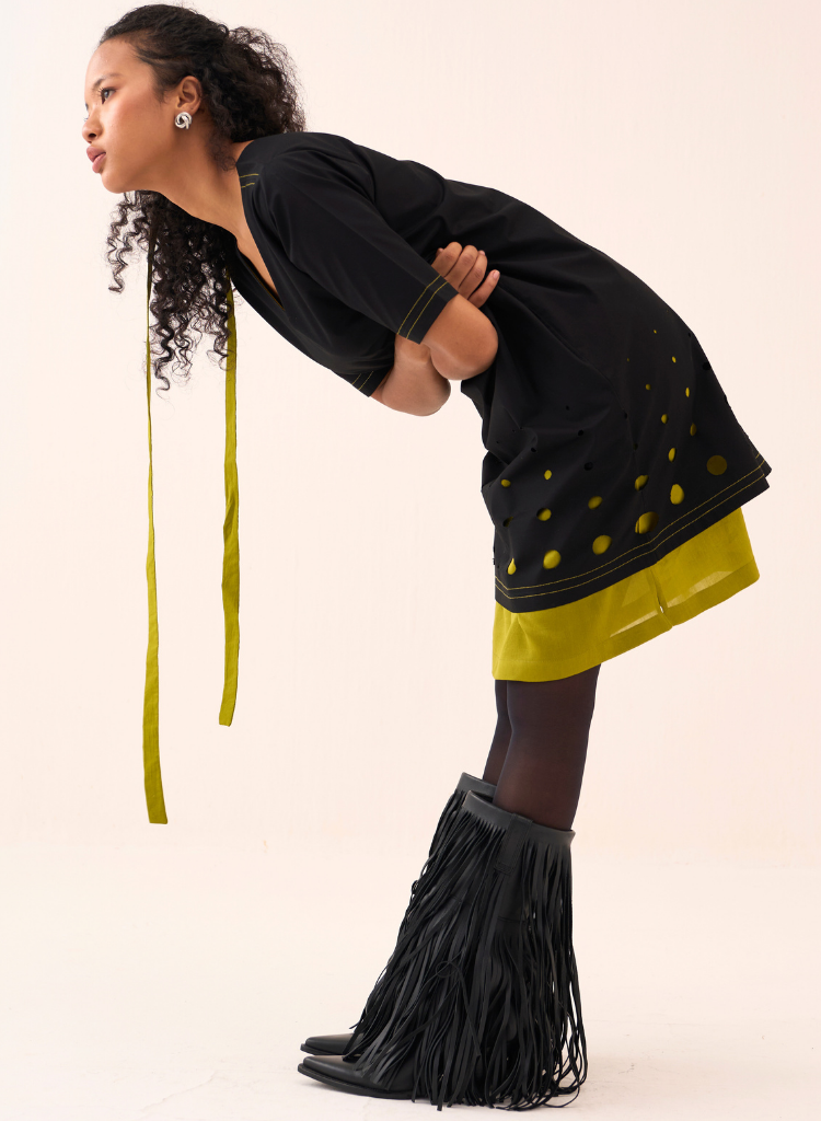 Short Double Layer Dress