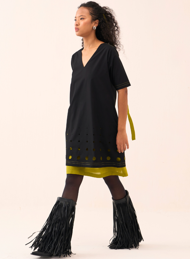 Short Double Layer Dress