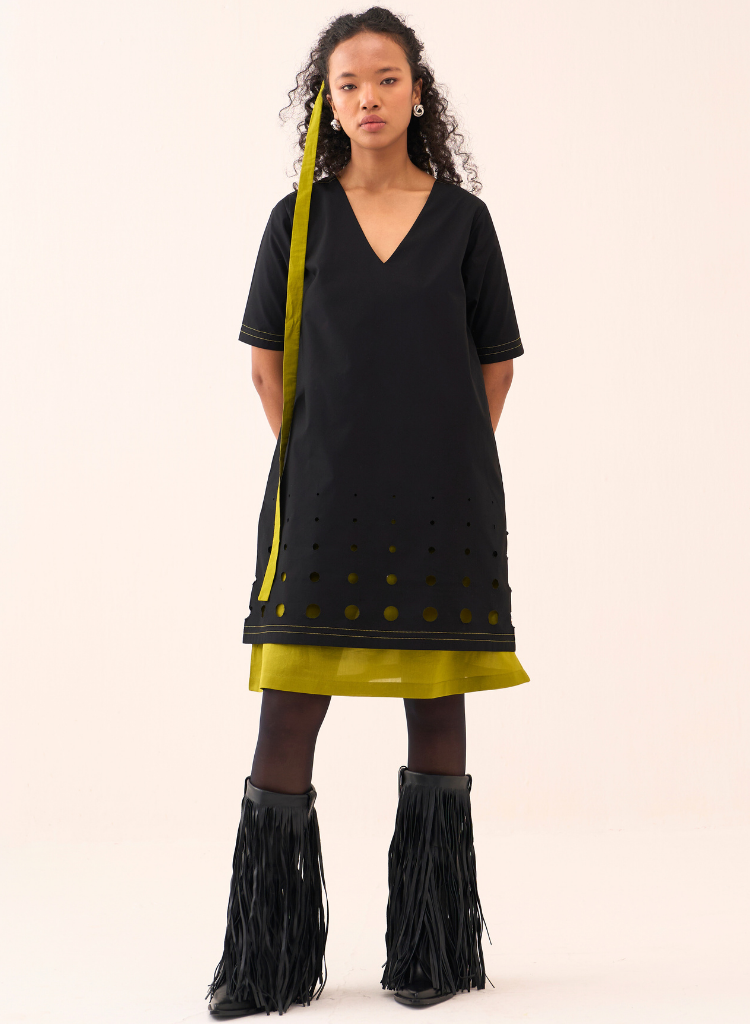 Short Double Layer Dress