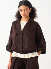Short Elasticated Jacket