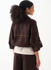 Short Elasticated Jacket