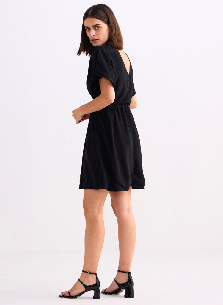 Short Gathered Dress