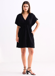 Short Gathered Dress