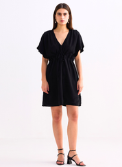 Short Gathered Dress