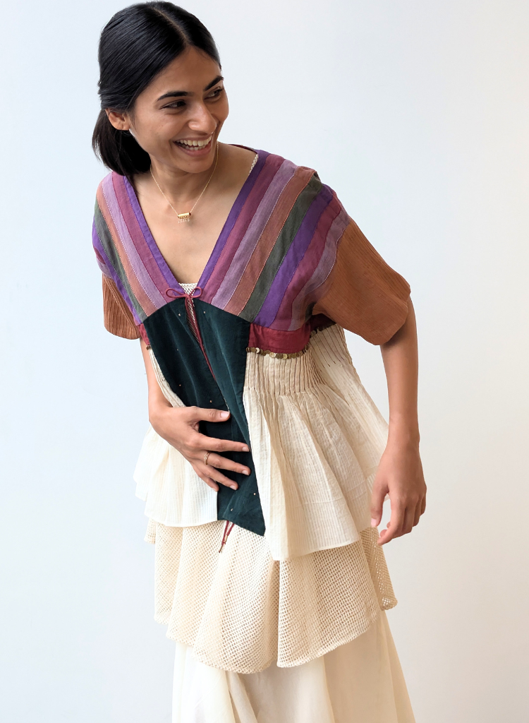 Short Kimono Reversible Top