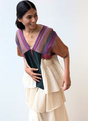 Short Kimono Reversible Top