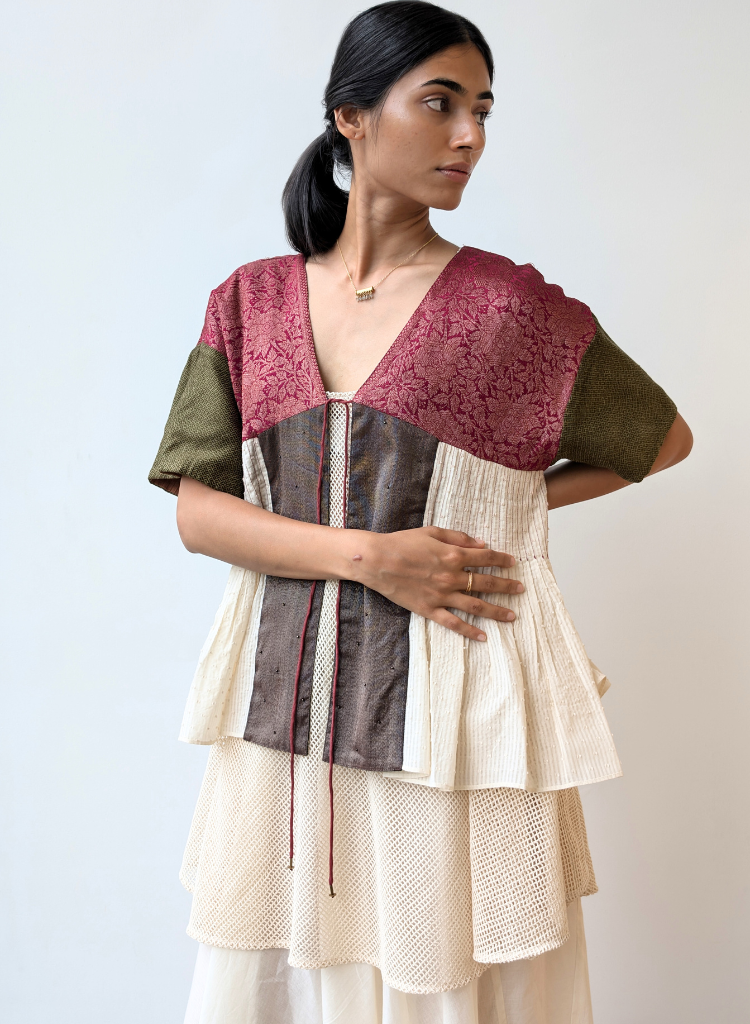 Short Kimono Reversible Top