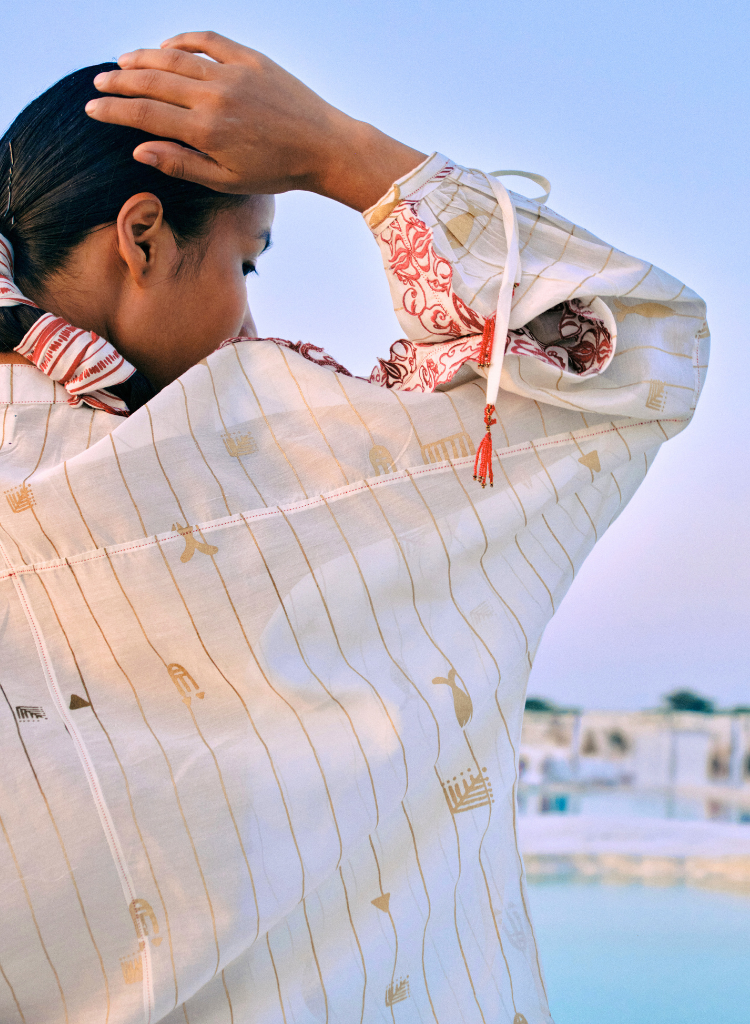 Shwe Stripe Dolman Shirt