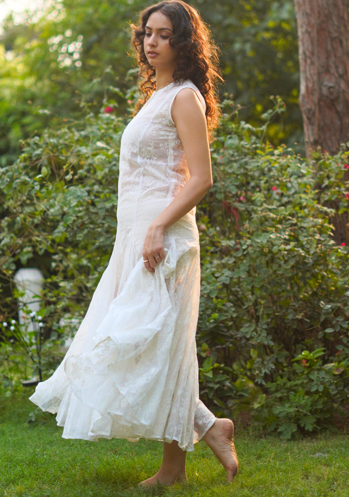 Siah Sheer Dress