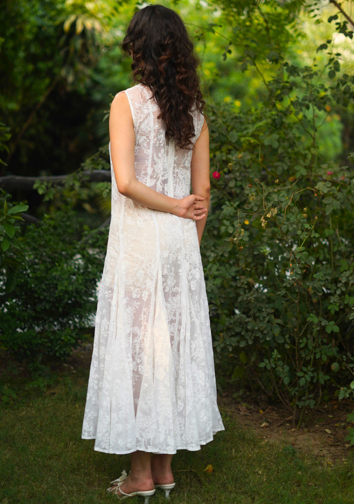 Siah Sheer Dress