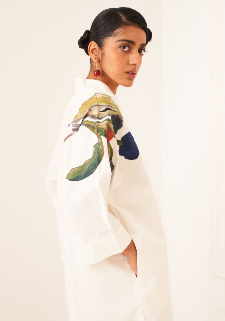 Sicily Appliqué Dress