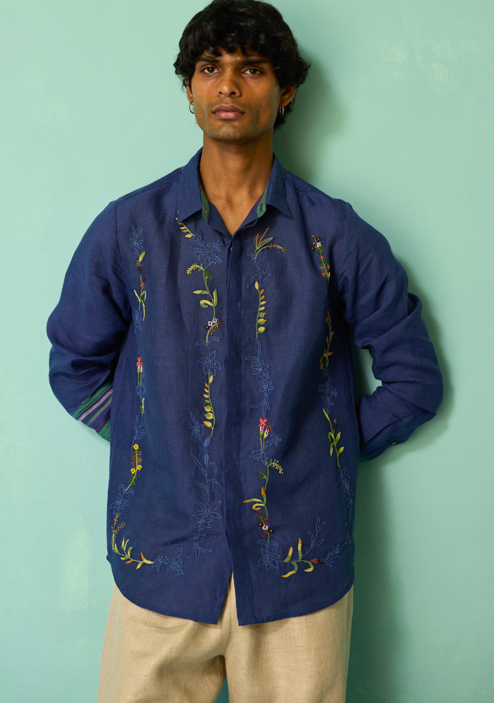 Sid Hand Embroidered Shirt