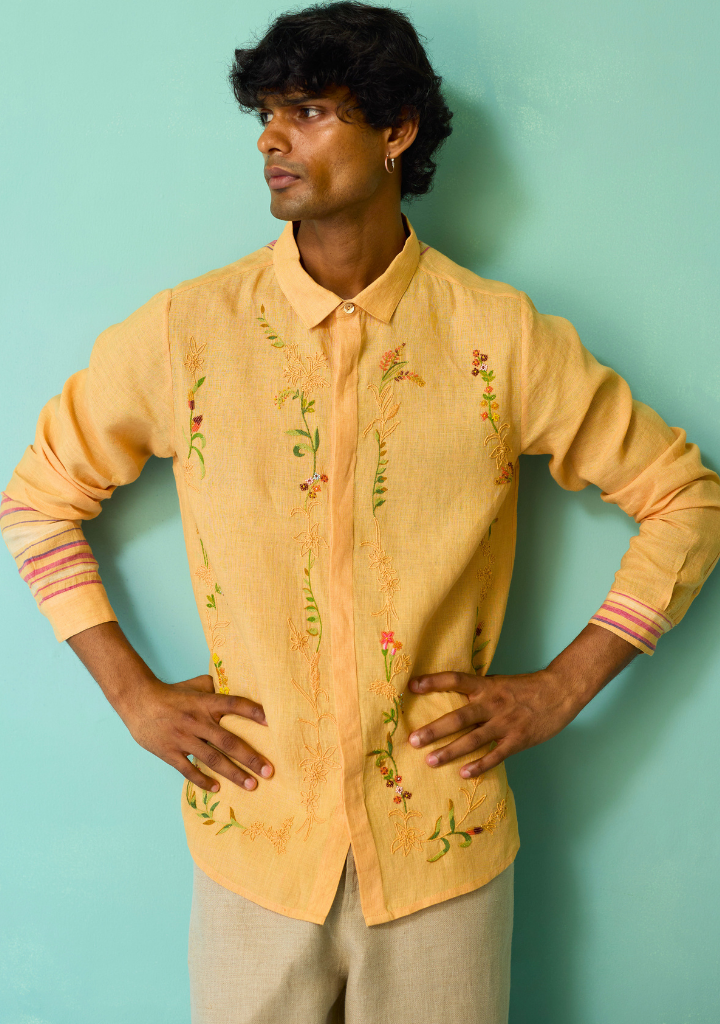 Sid Hand Embroidered Shirt