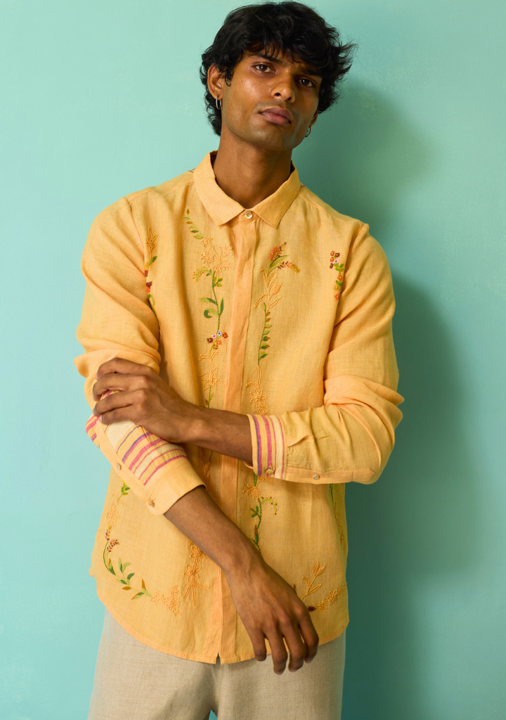 Sid Hand Embroidered Shirt