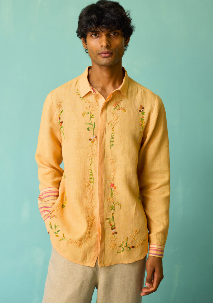 Sid Hand Embroidered Shirt