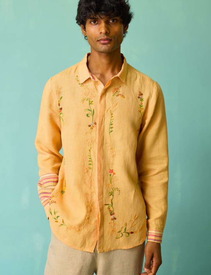 Sid Hand Embroidered Shirt