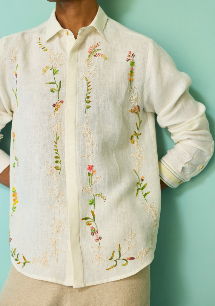 Sid Hand Embroidered Shirt