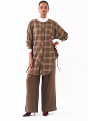 Side Drawstring Shirt