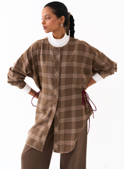 Side Drawstring Shirt