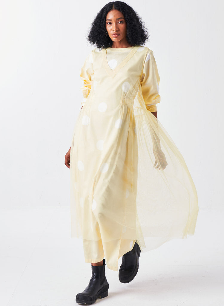 Side Elastic Waist Dress