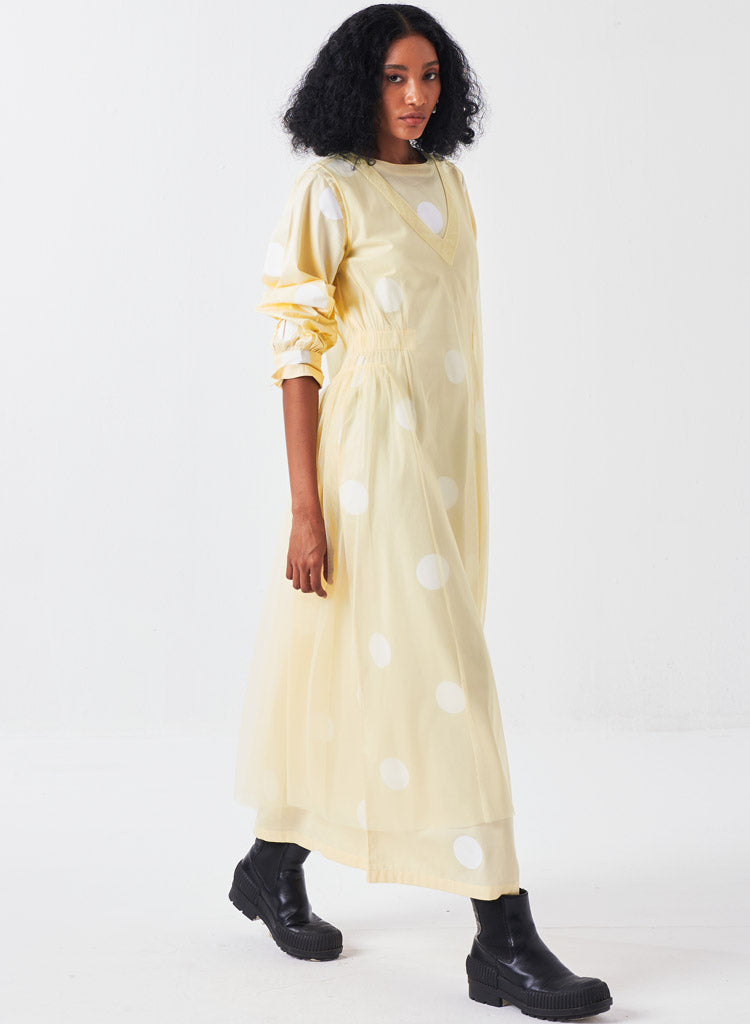 Side Elastic Waist Dress