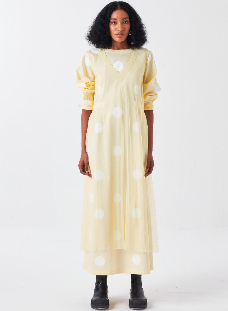 Side Elastic Waist Dress