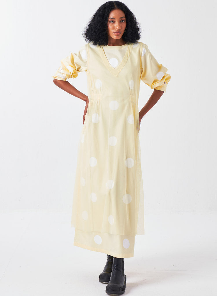 Side Elastic Waist Dress