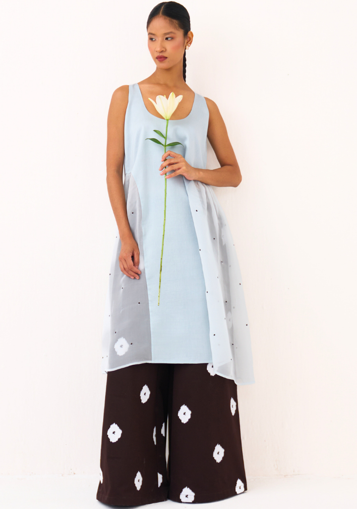 Side U-Gather Tunic Set