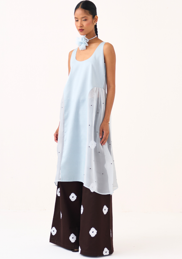 Side U-Gather Tunic Set