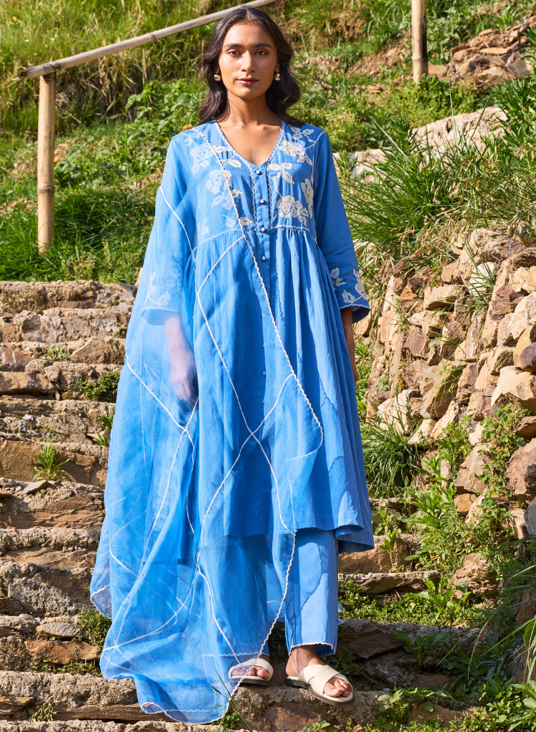 Karen Dupatta Set