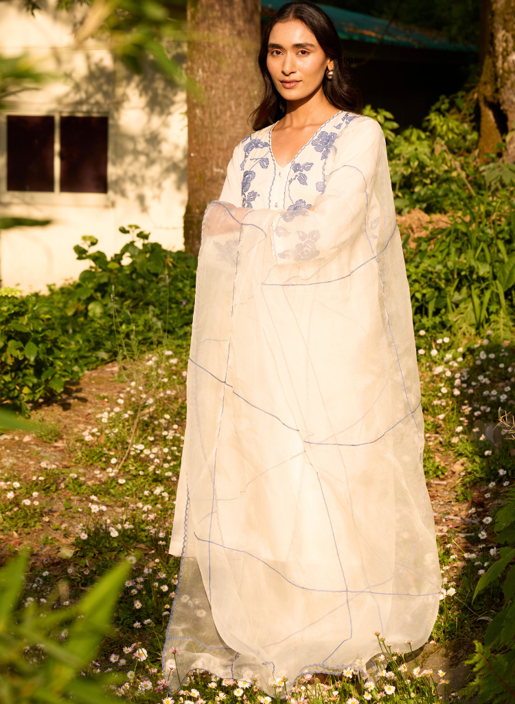Silk Organza Dupatta
