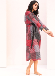 Silk Tie Dress