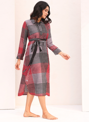 Silk Tie Dress